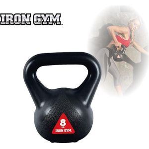 Kettlebel Iron Gym 8 KG Zwart