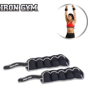 Iron Gym Enkel en pols gewicht Ankle & Wrist Weight 2 kg - Set van 2