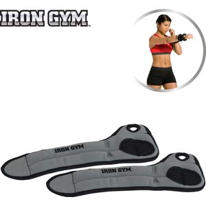 Iron Gym Wrist Weight, pols-/enkelgewicht voor intensievere workout – 1 kg