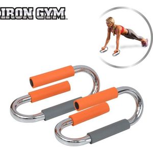 Iron Gym Push Up Bars Deluxe Opdruksteunen - MY:37 / Content