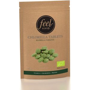 Biologische Chlorella Tabletten-Feel Vivid