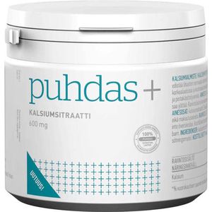 Calcium 600 mg - Calcium Citraat - Puhdas Plus