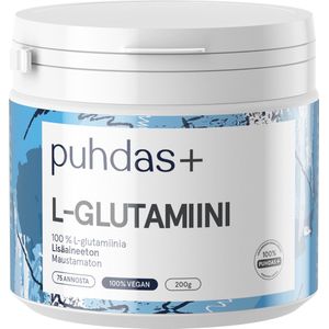 L-Glutamine 200g-Puhdas Plus