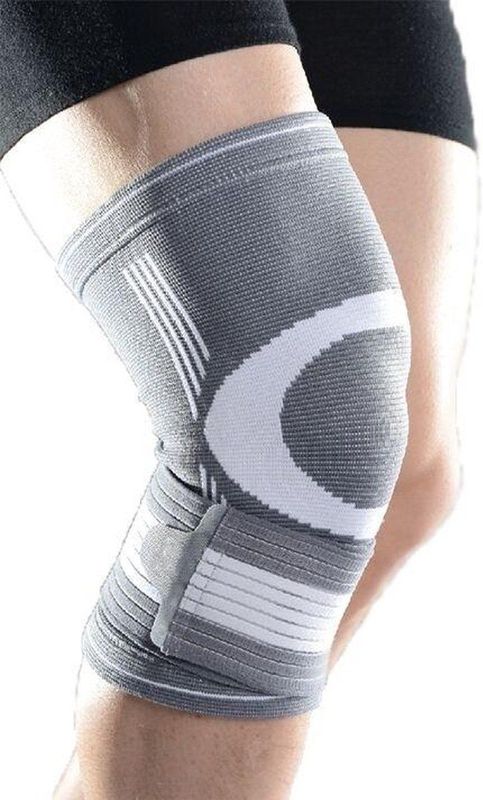 Gymstick - Verstelbare Kniebrace - Zwart - Neopreen/Polyester/Nylon