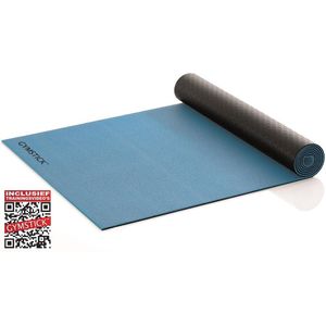 Gymstick Active 2-Tone Fitnessmat - Yogamat - Sportmat - Met Online Trainingsvideo's