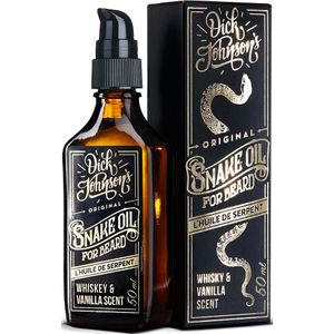 Dick Johnson Snake Oil Originele Baardolie Baardverzorging 50 ml Heren