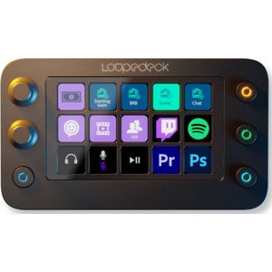 Loupedeck - Live S - Videobewerkingsconsole - Zwart