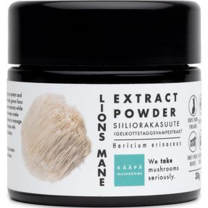 Lion’s Mane Paddenstoelen Extract Poeder Biologisch 30 Gram