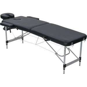 Core A200 - Massagetafel - Kunstleer - Notenhout - Opklapbaar