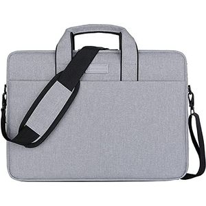 BDLDCE Uniseks notebooktas tablet laptoptas, grijs, 13 inch, grijs