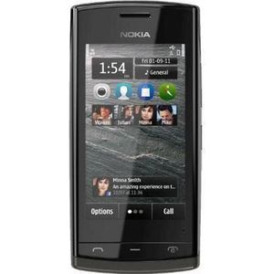 Nokia 500 - Zwart - Smartphone - 3,2" LCD - 2GB Opslag
