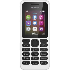 Nokia 130 - Mobiele Telefoon - Wit - 46 Uur Muziekafspeeltijd
