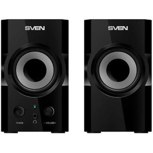 SVEN SPS-606 6W Black Speakers