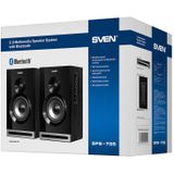 SVEN SPS-705, 2.0 Kanäle, Verkabelt & Kabellos, 40 W, Schwarz