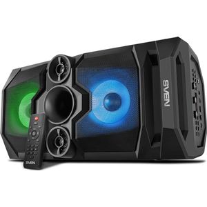 Sven LUIDSPREKER BLUETOOTH PS-655 (10 h, Voeding via USB, Oplaadbare batterij), Bluetooth luidspreker, Zwart