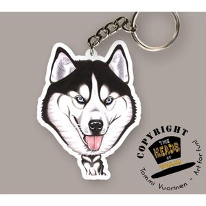 Sleutelhanger Hond Siberisch Husky