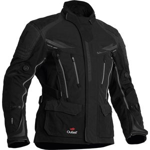 Halvarssons - Mora - Motorjas - Zwart - Textiel - Waterproof