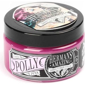 Hermans Amazing Haircolor - Polly Pink UV Semi permanente haarverf - Roze