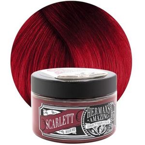 Herman's Amazing Direct Hair Color - Haarkleur rood - semi-permanente haarkleur - conditioner basis rode haarkleur - haarkleuring rood - Scarlett Rogue Red 115 ml