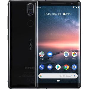 Nokia - 8 Sirocco - Smartphone - Zwart - 5,5 inch QHD Poled - 128 GB ROM - 6 GB RAM