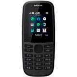 Nokia - 105 (2019) - Sleutel Mobiele Telefoon - Zwart