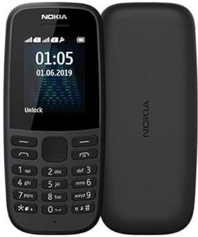 Nokia 105 Telefoon Cellulare, zwart merk
