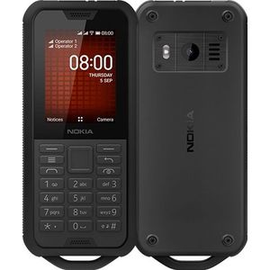 Nokia 800 Tough Outdoor telefoon Zwart