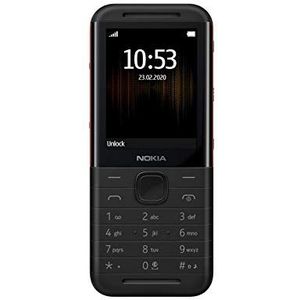 Nokia - Mobiele telefoon 5310 ZWART/ROOD DUAL SIM