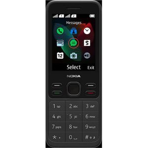 Nokia 150 Dual Sim - Zwart - Oplaadbare Batterij - FM Radio