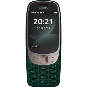 Nokia 6310 Dual SIM TA-1400 EU_NOR Groen (2.80"", 16 MB, 0.30 Mpx, 2G), Sleutel mobiele telefoon, Groen
