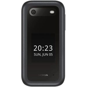 Nokia 2660 Flip Dual SIM Zwart (0.13 GB, Juoda, 2.80"", 0.00 Mpx), Smartphone, Zwart