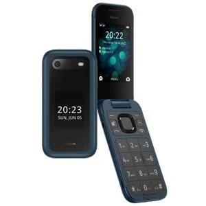 Nokia 2660 (2.80"", 128 MB, 0.30 Mpx, 4G), Sleutel mobiele telefoon, Blauw