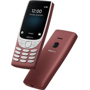 Nokia 8210 4g - 128 Mb Rood