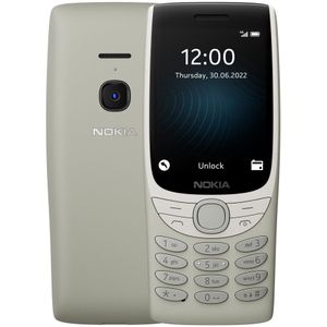 Nokia 8210 (2.8 - 128 M - 0.30 Mp - 4G - Sleutel Mobiele Telefoo - Grijs