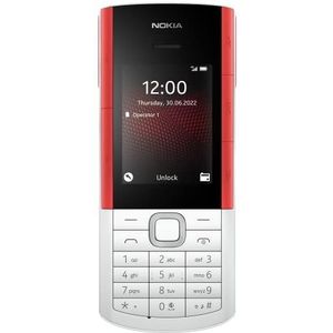 Nokia 5710 XA 4G mobiele telefoon, geïntegreerde draadloze hoofdtelefoon, 2,4 inch display, camera, Bluetooth, FM-radio en MP3-speler, speciale audio-speler, wit, dual sim, Italië