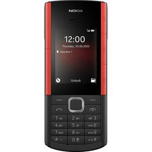 Nokia 5710 Express Audio Telefoon met ingebouwde draadloze hoofdtelefoon, MP3-speler, draadloze FM-radio, speciale muziekknoppen en verhoogde batterij, zwart
