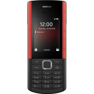 Nokia 5710 Express Audio, met ingebouwde draadloze hoofdtelefoon, MP3-speler, draadloze FM-radio, toegewezen muziektoetsen en grotere batterij, zwart