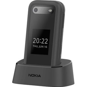 Nokia Gsm 2660 Flip Zwart + Bureaustandaard (n2660-ds-blk-cradle)