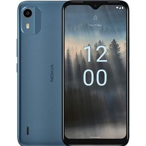 Nokia Nokia C12 4G donker Cyan 6.3  inch IPS LCD Unisoc SC9863A1 (28nm) Dual SIM Nano Sim 3G Internal RAM 2 GB Main camera 8 MP 64 GB microSDXC 3000 mAh Secondary camera 5 MP Android 12