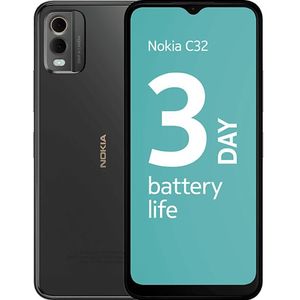 Nokia C32 - 64GB - Grijs - IP52