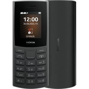 Nokia 105 4G Dual SIM zwart