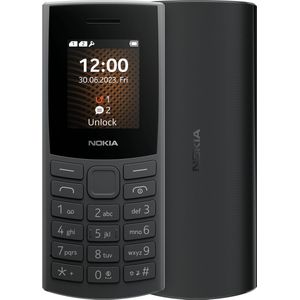 Nokia 105 4G Edition 2023 Dual-SIM telefoon Steenkool