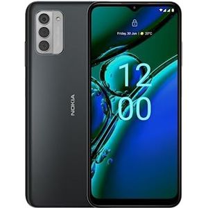 Nokia Smartphone G42 6,56 inch HD+, 4 GB/128 GB geheugen, batterij met 3 dagen batterijduur, Android 13, 3D OZO audio-opname, QuickFix repareerbaarheid en Dual SIM - grijs