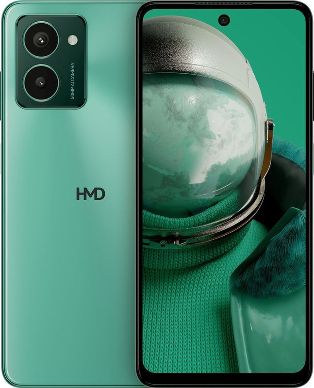 HMD Pulse Pro - 128GB - Glacier Green - 50MP Selfie Camera - AI