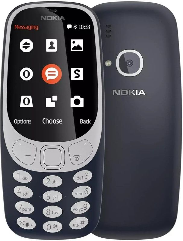 Nokia 3310 - Mobiele Telefoon - Donkerblauw - 2,4 inch Kleurendisplay - 2MP Camera - Bluetooth