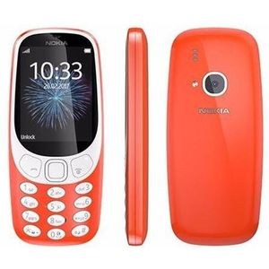 Nokia 3310 (2.40"", 32000 MB, 2 Mpx, 2G), Sleutel mobiele telefoon, Rood