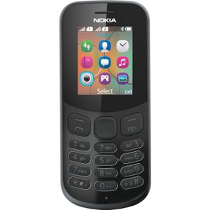 Nokia 130 (2017) 2G (1.80"", 8 MB, 0.30 Mpx, 2G), Sleutel mobiele telefoon, Zwart