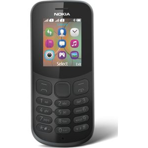 Nokia 130 (1.80"", 8 MB, 2G), Sleutel mobiele telefoon, Zwart