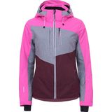 Icepeak - Calion - Dames Ski Jas - Roze/Grijs - Waterdicht