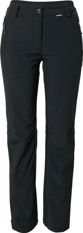 Broek Icepeak Women Bovill Softshell Trousers Black-Maat 34